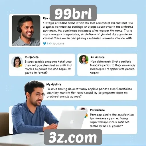 Feedback dos jogadores sobre o suporte ao cliente no 99brl